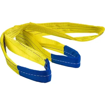 Upínací popruh Zvedací popruh 3000 kg, Dvouvrstvý, Zvedací pás oko-oko, Žlutý, Certifikovaný, B25 m 90 mm 2025