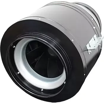 Domácí ventilátor 19216 Nízkohlukový potrubní ventilátor s jednofázovým EC motorem 400mm DALAP AP PROFI 400 QUIET