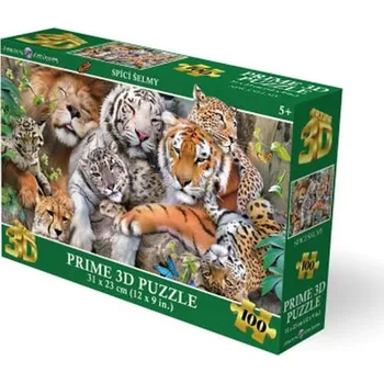 Puzzle Puzzle 3D - Spící šelmy