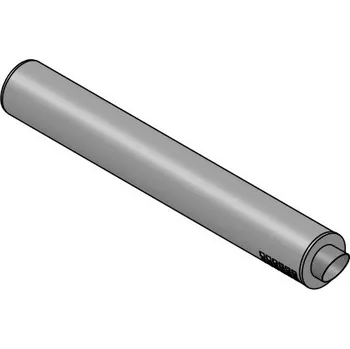 Komín Vodorovný terminál koncentrický 80/125 mm