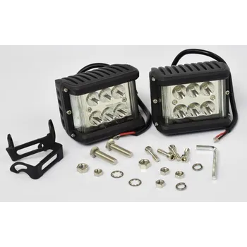 Svítilna Svítilna pracovní sada 2ks 60W 10-30V 12 LED MCW60