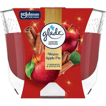 Svíčka GLADE Warm Apple Pie 204 g