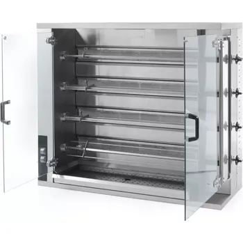 Zahradní gril HENDI 226087 Plynový gril na kuřata s 16-20 místy k sezení