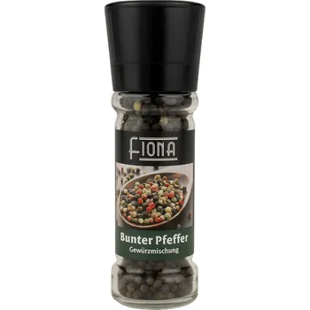 Koření Fiona Barevný pepř s mlýnkem 50 g - originál z Německa