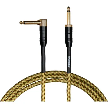 Příslušenství ke zvukové technice Cascha Professional Line Guitar Cable Natural 6 m Rovný - Lomený Nástrojový kabel