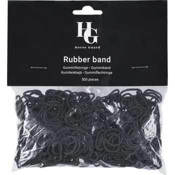 Horseguard Gumičky HorseGuard, 500 ks, černé