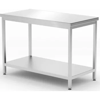 Dílenský stůl Centrální pracovní stůl s policí HENDI 811528