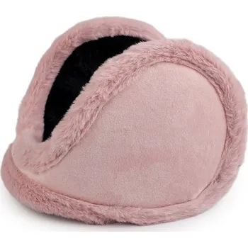 Čepice Kožešinové klapky na uši 3 pudrová