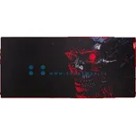 Herní podložka pod myš Marvo Noob XL, černo-červená