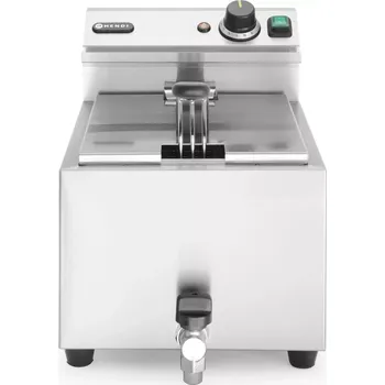 fritéza Elektrická fritéza Masterpro s vypouštěcím kohoutem HENDI 209202