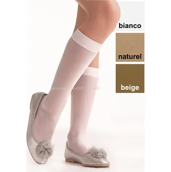 KNITTEX Podkolenky dětské Aida20 Barva: naturel, Velikost: 28-33(18-22)