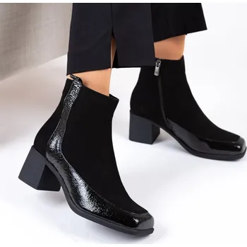 Dámská zimní obuv Dámské černé elegantní kotníčkové boty Letizia Velikost: 37
