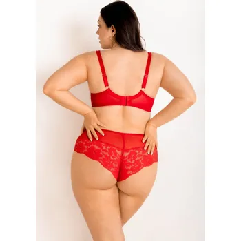 Podprsenka JASMIN PLUNGE BRA 19150 RED červená 95E