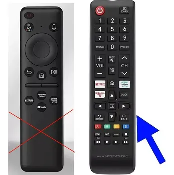 Samsung QE55S85F&nbsp; náhradní dálkový ovladač tlačítkový
