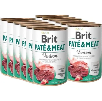 Volný čas BRIT PATE & MEAT VENISON 12x400g