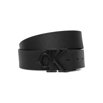 Módní doplněk Pánský pásek Calvin Klein Ck Buckle Tumbled 35Mm Adj/Rev LV04D7049G Černá 95