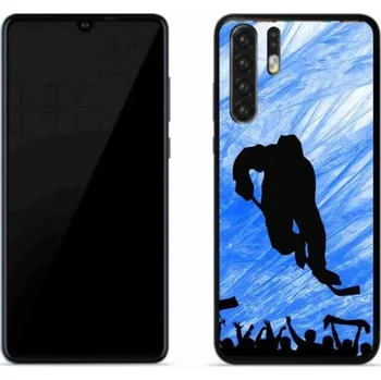 Pouzdro na mobilní telefon Gelový kryt mmCase na mobil Huawei P30 Pro - hokejový hráč
