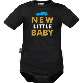 Kojenecký body Body krátký rukáv Dejna New little Baby - Boy Velikost: 68 (3-6m)