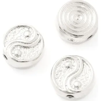 Přívěsek EU Korálek Jin Jang 7/3mm chirurgická ocel