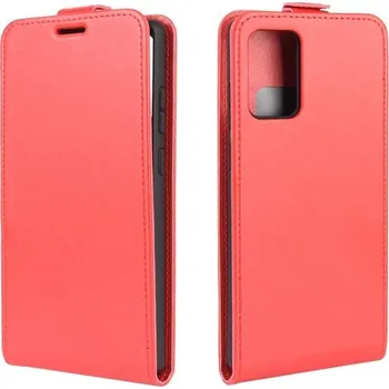 Pouzdro na mobilní telefon Vertical PU kožené pouzdro na mobil Samsung Galaxy Note 20/Note 20 5G - červené