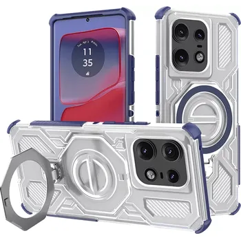 Pouzdro na mobilní telefon Kryt Motorola EDGE 50 Pro, Carbon Shield PRO, blue