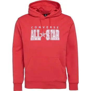 Pánská mikina Pánská mikina Converse ARCH ALL STAR HOODIE XL Červená