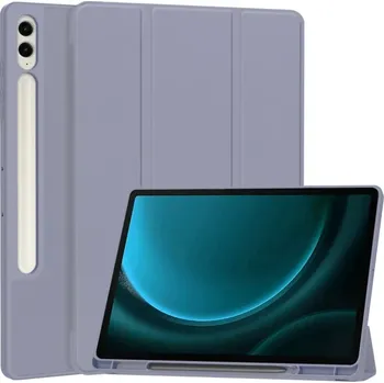 Pouzdro na tablet Pouzdro pro tablet Samsung Galaxy Tab S9 FE Plus, Flex Trifold, fialové