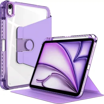 Pouzdro na tablet Pouzdro pro tablet iPad Air 13 (2024 / 2025), Crystal Vision, fialové