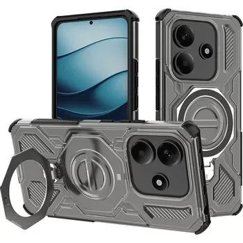 Pouzdro na mobilní telefon Kryt Xiaomi Redmi Note 14 5G, Carbon Shield PRO, smoke