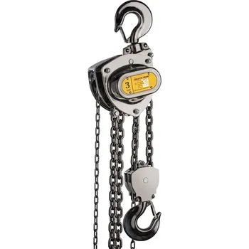 lanový naviják Nerezový ruční řetězový kladkostroj DELTA INOX1 000 1 3 m