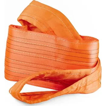Upínací popruh Zvedací popruh 12 000 kg, Dvouvrstvý, Zvedací pás oko-oko, Oranžový, Certifikovaný, B26 m 300 mm 2025
