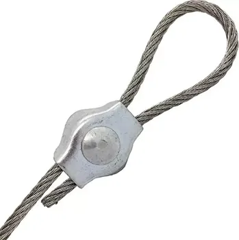 Lanová svorka SIMPLEX pozinkovaná 5 mm