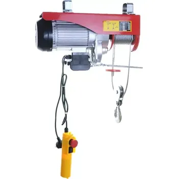 lanový naviják Univerzální elektrický kladkostroj s dálkovým ovládáním500/1000 12 m 6 mm 1600 W