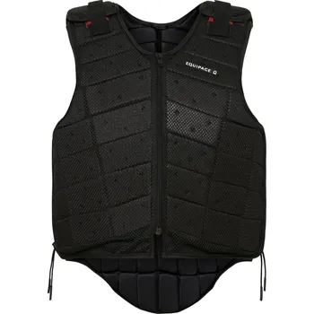 Jezdecká bezpečnostní vesta Equipage Vesta bezpečnostní Khari Equipage, pro dospělé, černá S