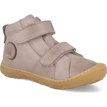 Dívčí zimní obuv Barefoot dětské zimní boty Ricosta - Gedo M pink růžové Velikost: 25