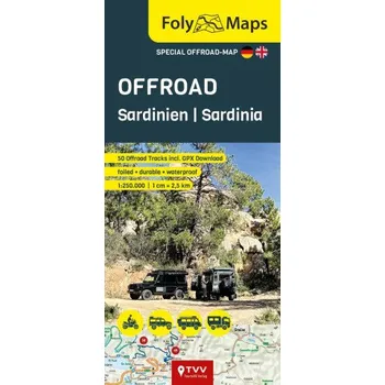 FolyMaps OFFROAD Sardinien 1:250 000 – Martin Schempp (EN)