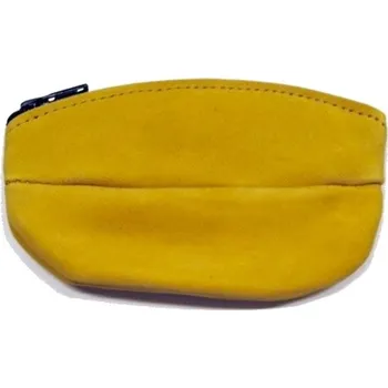 Krol 9219 kožená klíčenka žlutá