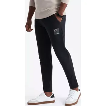 Pánské tepláky OMBRE OM-PASK-0167 BLACK XXL