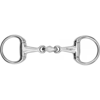 Udidlo pro koně Horseguard Udidlo olivové dvakrát lomené HorseGuard, 18 mm 13,5 cm