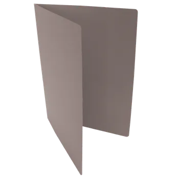 Odkládací mapa bez klopy A4 Classic 250, šedá