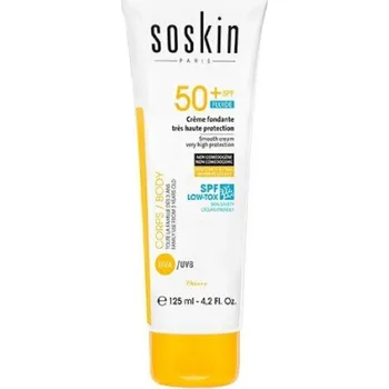 Opalování Soskin Paris Ochranný krém na obličej a tělo SPF 50+ (Smooth Cream) 125 ml + 2 měsíce na vrácení zboží