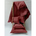 Pure Stella ČERVENÉ BIO BAVLNĚNÉ POVLEČENÍ CRIMSON Velikost povlečení: povlak 70x90cm