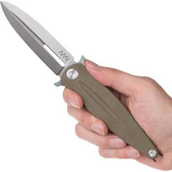 ANV Z400 BB - Sleipner Stonewash, G10 Olive ANVZ400-013