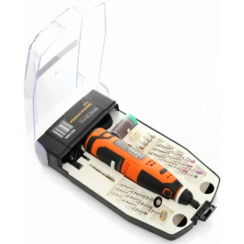 úhlová bruska Kraft-Dele MINI BRUSKA 12 V + PŘÍSLUŠENSTVÍ KD1669