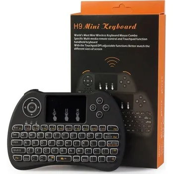 Klávesnice General H9 Mini bezdrátová klávesnice s touchpadem