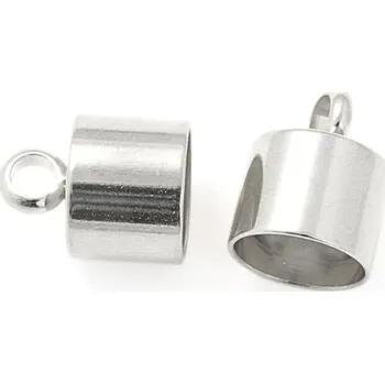 Materiál na výrobu šperku EU Koncovka kaplík 13/10mm chirurgická ocel