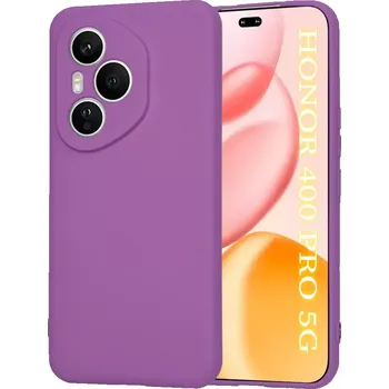 Pouzdro na mobilní telefon Kryt Honor 400 Pro Techsuit SoftFlex - purple