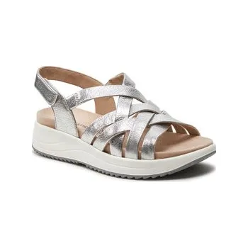 Oblečení a móda Sandály Caprice 9-28708-42 Stříbrná 38