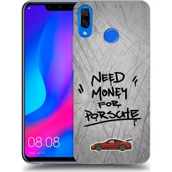 Pouzdro na mobilní telefon Picasee ULTIMATE CASE pro Huawei Nova 3 - Grey Drift