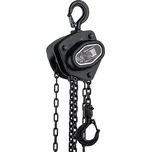 DELTA BLACK ruční řetězový kladkostroj500 1 6 m Černá